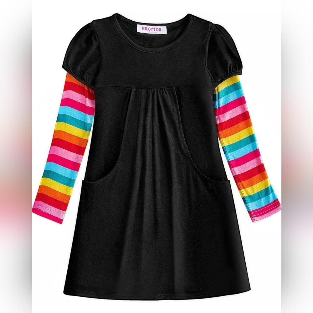 Girls Casual Long Sleeve dress